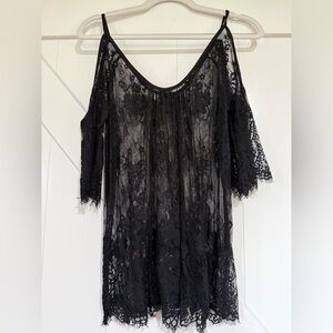 Daytrip Black Lace Garment
